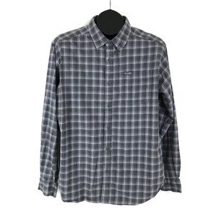 Columbia Men's Vapor Ridge III Long Sleeve Shirt Size Large Plaid Cotton Blend